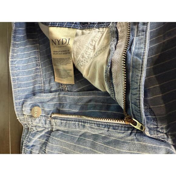 NYDJ Brigitte Wide Leg Capri in Light Mari. Size 00. NWT - Picture 3 of 7